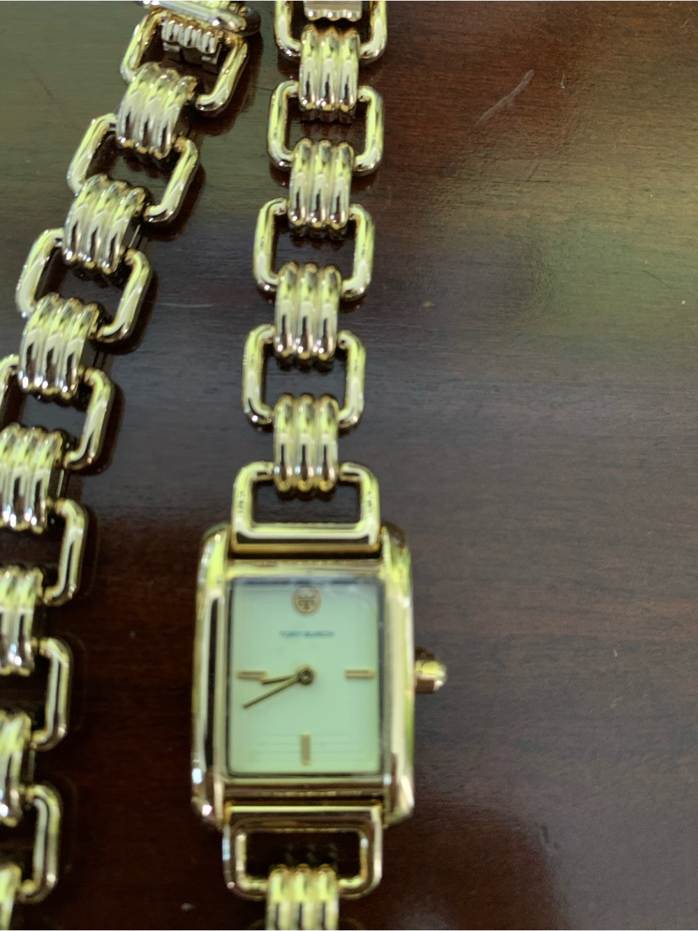 TBW1067 Tory Burch Gold  Watch with matching bracelet - Picture 3 of 7